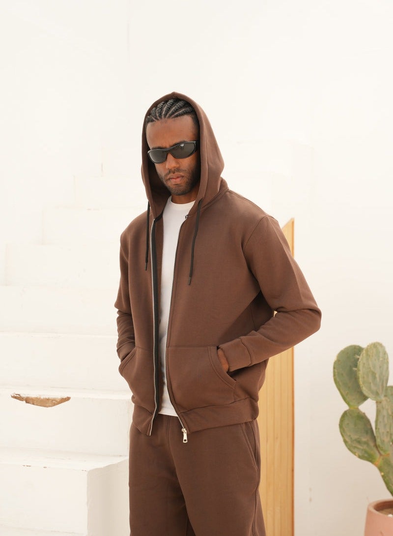Sweatshirt Brown